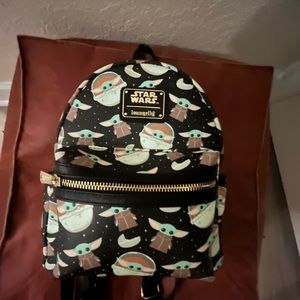 NWOT limited edition Baby Yoda/Grogu Loungefly Backpack